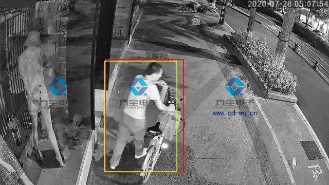 AI人形識別監(jiān)控系統(tǒng)夜間紅外補(bǔ)光識別效果 AI人形識別監(jiān)控系統(tǒng)夜間紅外補(bǔ)光識別效果